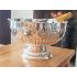 Superb Large Silver Plated Champagne Cooler Punch Bowl Lion Mask (#100399) 2