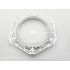 2x Silver Plated & Glass Butter Dishes - Vintage (#100417) 2