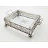 2x Silver Plated & Glass Butter Dishes - Vintage (#100417) 5