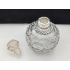 2x Sterling Silver Cut Glass Scent Perfume Bottles Birmingham 1922/3 Antique (#100422) 7