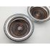 Good Pair Barker Ellis Wine Bottle Coasters -silver Plated - Vintage (#100455) 3