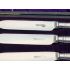 Antique Cased Albany Pattern Dessert Knives - Silver Plated W&h 1913 (#100462) 4