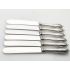 Community Sheraton 1910 Palette Side / Dessert Knives Silver Plated Antique (#100467) 4