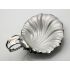 Lovely Wmf Silver Plated & Glass Shell Shape Butter Dish Antique (#100469) 6