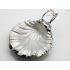 Lovely Wmf Silver Plated & Glass Shell Shape Butter Dish Antique (#100469) 7