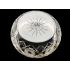 Antique Cut Glass & Sterling Silver Fruit / Salad Bowl London 1922 (#100470) 4