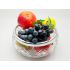 Antique Cut Glass & Sterling Silver Fruit / Salad Bowl London 1922 (#100470) 6