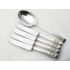 Community Hampton Court 4x Dessert Knives + Large Serving Spoon Vintage (#100503) 7