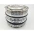 Set Of 3 Wine Bottle Coasters - Silver Plated - Vintage (#100512) 3