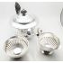 Excellent 3 Piece Silver Plated Tea Set - Parkin Sheffield - Vintage (#100544) 7