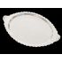 Silver Plated 41.5cm Wavy Rim Tea / Drinks Serving Tray - Vintage (#100548) 6