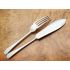 Art Deco 24 Piece Fish Cutlery Set - Silver Plated Epns Sheffield Cased 1931 (#100551) 5