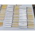 Job Lot 70x Faux Bone Handled Dinner & Side / Dessert Knives Vintage (#100591) 6