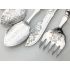 5x Mother Of Pearl Handled Jam Spoons Sardine Fork Etc Silver Plated Antique (#100598) 3