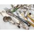 Job Lot Of Ornate Antique & Vintage Silver Plated Flatware Spoons Forks Etc (#100601) 2