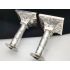 Stunning Sterling Silver Reynolds Angels Candlesticks - Comyns 1898 - Antique (#100616) 2