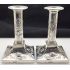Stunning Sterling Silver Reynolds Angels Candlesticks - Comyns 1898 - Antique (#100616) 9