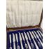 Sterling Silver Handled Dessert Cutlery Set Cased Sheffield 1912 Antique (#100636) 9