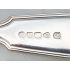 Super Quality Fiddle Thread Dessert Spoons C. 1860 Silver Plated Antique (#100641) 7