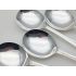 Jesmond Pattern - 5x Soup Spoons - Silver Plated Epns A1 Sheffield (#100654) 3