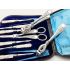 Beautiful Venetian Pattern Fruit & Nut Set Silver Plated Mother Of Pearl - Cased (#100665) 2