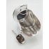 Lovely Barker Ellis Coal Scuttle Form Sugar Bowl With Scoop Silver Plated (#100674) 2