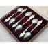 A.j. Bailey Lovely Set Of 6 Coffee Spoons - Silver Plated - Antique Epns (#100688) 3