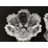 Pair Antique Thick Heavy Cut Glass Salts Probably Irish Georgian - Slight A/f (#100698) 3
