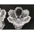 Pair Antique Thick Heavy Cut Glass Salts Probably Irish Georgian - Slight A/f (#100698) 4