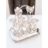 Antique 6 Egg Cup Cruet Set Silver Plated With Spoons (#100701) 8
