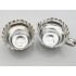 Antique Strawberry Serving Set With Cream Jug & Sugar Bowl Silver Plated (#100703) 6