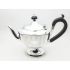 Gorgeous Antique 3 Piece Silver Plated Tea Set (#100705) 4