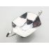 Gorgeous Antique 3 Piece Silver Plated Tea Set (#100705) 8