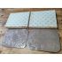 Vintage 8x Dinner Table Place Mats + 3 Serving Mats - Chased (#100710) 10