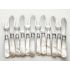 Mother Of Pearl Handled Fish Cutlery Set Silver Plated 1917 Sterling Ferrules (#100712) 3