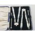 Antique 2x Nutcrackers & Picks Set - Silver Plated - Cased (#100722) 2