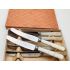 Faux Mother Of Pearl Dessert & Side Cutlery Knives - Sheffield Steel (#100727) 6