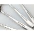 Heritage Plate Margaret Rose Pattern 6x Fruit Pudding Spoons Boxed Silver Plated (#100730) 4