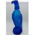 Vintage Italian Eagle Blue Glass Decanter Bottle (#59572) 8