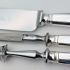 Grecian Pattern - 3 Piece Carving Set - Silver Plated Handles - K.bright Vintage (#59933) 4