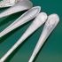 6x Lovely Ornate Serving Spoons Incl Berry Bowl Silver Plated Epns Antique (#60771) 4