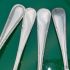 4x Reed & Ribbon Pattern Berry Bowl Serving Spoons - Silver Plated Antique Epns (#60774) 4