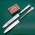 Louis Xvi Pattern - Short Length Cake Knifes Silver Plated Antique Epns (#61132) 6