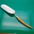 Stag Horn Antler Handled Table Crumb Tray Silver Plated Sheffield 1911 Antique (#61218) 6