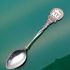 Unusual Dutch Sterling Silver Windsor Castle Souvenir Spoon 1981 (#61353) 2