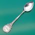 Unusual Dutch Sterling Silver Windsor Castle Souvenir Spoon 1981 (#61353) 6
