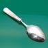 Mother Of Pearl Handled Rattail Pattern Jam Spoon Silver Plated Epns A1 (#61476) 2
