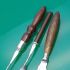 Wooden Handled Butter Spreader & Pickle Forks Silver Plated Vintage Antique (#61479) 3