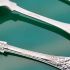 4x Queens Pattern Jam & Cream Spoons Silver Plated Antique (#61486) 4