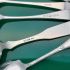 8x Assorted Jam Spoons Silver Plated / Ns - Antique & Vintage (#61510) 6